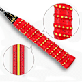 Pikkukuva 4 / 5: 10 kpl Liukumattomat Hikihihnat Tennismailakahva Nauha Badmintonkahva Padel Overgrip Urheilunauha Over Grip Mailalle Rantalentopallolle red