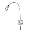 Miniatyrbilde 1 av 7: Vegglampe med leselampe, LED-sengelampe med dimbar berøringssw