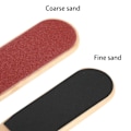 Miniatyrbillede 7 af 8: Dobbeltsidet Fodfil Død Hud Hård hudfjerner Fodrasp Manicure Værktøj