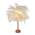 Miniatyrbillede 2 af 5: Fjeder Bordlampe Natlampe Batteridrevet LED Bordlampe Til Soveværelse Stue Fest Bryllup Midtpunkt Jul Valentinsdag WH