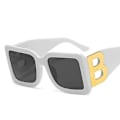 Pikkukuva 5 / 5: Ylisuuret neliönmuotoiset aurinkolasit naisille muoti 2023 uudet vintage-tyyliset suuret kehykset aurinkolasit miehille UV400-suoja silmälasit Oculos Gafas De Sol black leopard as picture