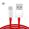 Pikkukuva 1 / 5: USB 3.1 Type C -kaapeli 5v 4a nopea pikalataus virtajohto Oneplus 7 7pro 6t 5t 5 3t 3 Dash -kaapeli