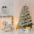 Miniatyrbillede 4 af 5: Julelys, til juletræ, jul, fødselsdagsfest
