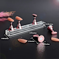Miniatyrbild 3 av 5: Nagelställ för Press On-naglar, Magnetisk Lösnagelhållare för Målning av Naglar, Akryl Nagelkonst Kit Tillbehör för Nybörjare, Nagelsalong