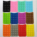Miniatyrbillede 3 af 4: 5 stk. Silikon Suttekopper Telefon Case Klæbemontering, Til Iphone & Android Mobiltelefon Case Kompatibel, Håndfri Mobil Tilbehør Holder pink