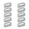 Pikkukuva 1 / 5: Rannekellahtimen Pidike Silikoninen Kiinnitinrengas 18mm/20mm/22mm Vyölenkit Gray 20MM