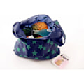 Miniatyrbillede 2 af 5: 4 Pak Foldbare Indkøbsposer Genanvendelige Miljøvenlige Indkøbsposer Shopper Bag Foldbar I Vedhæftet Lomme