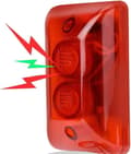 12V Trådbunden Strobe larmsiren larmsäkerhetssystem 115db