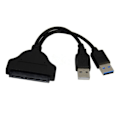 Miniatyrbild 5 av 5: USB Sata-adapterkabel Sata 3 till USB 3.0 2.0 Easy Drive Line 6gb för 2.5'' HDD