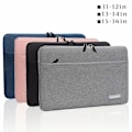 Miniatyrbilde 2 av 5: 1 stk. Stilig og praktisk laptopveske for bærbare datamaskiner for skole, kontor og hjem grey 13-14in