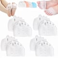 Pikkukuva 1 / 5: 4 kpl Hyggear silikonivarvaserottimia, Hyggear silikonivarvaserottimet naisille Transparent