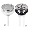 Miniatyrbilde 4 av 5: Universal Toalettknapp Enkelt/Dobbelt Knapp Spylventilutskifting Passer 38mm-E