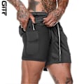 Miniatyrbilde 2 av 5: Løpeshorts for menn, sportsshorts for menn gray M