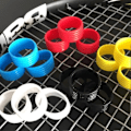 Miniatyrbilde 4 av 5: 5 stk. Sport Racket Håndtak Gummiring Elastisk Tennis Racket Bånd Overgrep Red