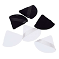 Miniatyrbillede 1 af 9: 3 stk. Trekantede Makeupsvampe - Pudderpuf, Vaskbare Makeupsvampe Hvide white