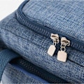 Pikkukuva 4 / 5: Vedenpitävät eristetyt lounaskassit Oxford Travel Necessary Picnic Pouch Unisex Thermal Dinner Box Ruokakotelo Tarvikkeet Varusteet Lounaslaatikot ja -kassit Blue