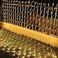 Pikkukuva 1 / 4: 2*2M LED Valoverkko 204 LEDillä, Jouluinen Verkko-mesh Ohjausyksiköllä
