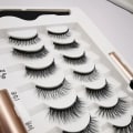 Miniatyrbild 2 av 10: 10 par magnetiska ögonfransar Eyeliner Liquid & Tweezers Set