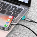Miniatyrbild 5 av 5: 3-pack USB C-adapter, Typ C hona till USB A hane laddningskabelkonverter för Apple Watch Ultra iWatch Series 8 7 9, iPhone 11 13 14 16 Plus Max Pro