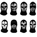 Miniatyrbilde 1 av 3: Svart Maske Balaklava Beanies Hatter Menn Spøkelse Hodeskalle Heldekkende Ansiktsmaske Varm Hette Beanie Ggorros Hombre Casquette Bbalaclava I