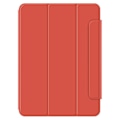 Miniatyrbild 4 av 5: Stativfodral för iPad Air 13 (2024) (M2) - Stötsäkert Magnetiskt PU-Läder Flip-Fodral - Röd Multicolor Red