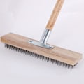 Miniatyrbillede 4 af 5: Metal kost 30cm stål, metal kost (uden træskaft)