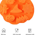 Miniatyrbilde 3 av 5: Skumle Halloween-formede isbitbrett / former - morsomme skumle design