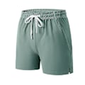Miniatyrbillede 1 af 3: Træningsshorts til mænd, åndbare, hurtigtørrende, lette atletiske shorts med lommer - Militærgrøn 4XL