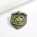 Miniatyrbild 2 av 5: Fnaf Five Nights At Freddy's Säkerhetsmärke Pin Silver Gåvor