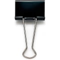 Miniatyrbillede 1 af 3: Foldback Clips, Sort, Pakke med 10 50mm