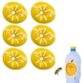 Fälla för asiatisk bålgeting, mikrogeting, getingfälla bifångare plast insektfälla getingfälla fångare, 6 stycken