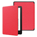 Miniatyrbild 1 av 4: Smal och hållbart PU-läderfodral för Kindle Paperwhite 6 12:e generationen 2024 med automatisk väckning/sömn red