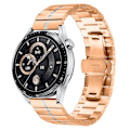 Miniatyrbilde 2 av 5: Remme for Garmin Forerunner 255 i rustfritt stål med spenne Rose Gold Silver