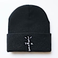 Pikkukuva 1 / 5: Travi$ Scott Neulohattu Uusi Astroworld Beanie-Korkki Astroworld S black white letter