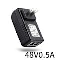 Miniatyrbild 3 av 5: Poe Injector Strömförsörjningsadapter för Ipc-kamera Dc24V 1A EU-kontakt