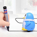 Miniatyrbillede 3 af 4: Magisk Pen Legetøj Induktiv Robot Model Børnegave - Følg Enhver Tegnet Linje yellow