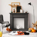 Pikkukuva 4 / 6: Halloween-kurpitsa, haamu ja musta kissa -kuvioinen kylpymatto (50*80cm), liukumaton suihkumatto, jalkamatto, sisäänkäyntimatto, matto