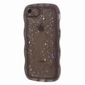 JTW Series deksel til iPhone 7/8/SE (2020)/SE (2022) Glitterstjerner Bølgete Kant TPU-deksel Multicolor Style A