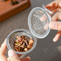 Miniatyrbillede 5 af 7: Te-infuser - Te-si i rustfrit stål, fødevaregodkendt mesh-tefilter (2-pak, 7 cm)