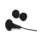 Miniatyrbilde 4 av 4: Øreputer for øretelefoner Black