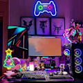 Miniatyrbild 4 av 5: Neon-skyltar för spel för väggdekor Neonljus LED-skyltar för spel R