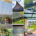 Miniatyrbillede 2 af 5: 40% skyggeklud til drivhus skyggenet med øjer, 2x 4M solskyggeklud til have, pergola 2MX3M