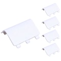 Miniatyrbilde 5 av 5: 5 stk Batterideksel Erstatningsdeler for Xbox One-kontroller Black
