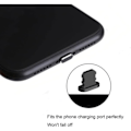 Pikkukuva 5 / 5: 6 pölypistoketta iphone14ProMaxille (musta)