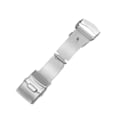 Pikkukuva 1 / 5: Kellon Solki Universaali Tuplalukko Ruostumattomasta Teräksestä Valmistettu Kellon Turvalukko Kellosepälle Silver 22 mm