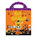 Pikkukuva 1 / 5: Uudelleenkäytettävä tarrakirja lapsille 3+ vuotta, esikoulun oppimistoiminta, hiljainen Busy Book, taaperon matkakirja Multicolor Halloween