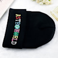 Pikkukuva 2 / 4: Travi$ Scott Neulohattu Uusi Astroworld Beanie-Korkki Astroworld S white red letter