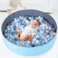 Miniatyrbillede 4 af 5: Børne Ocean Bolde Oppustelig Foldbar Pool Spædbarn Legetøjs Hus Indendørs Legetøj Foldbar Pool Børnetelt, 50% Tilbud PinkBlue Pool 80*80*26cm
