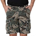 Pikkukuva 1 / 2: Miesten shortsit kesä rento monitoimitaskut suora lahje lyhyet housut Camouflage B XL