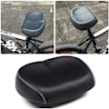 Miniatyrbillede 4 af 5: Næsefri, komfortabel bred cykelsadel med memory foam polstret cuz